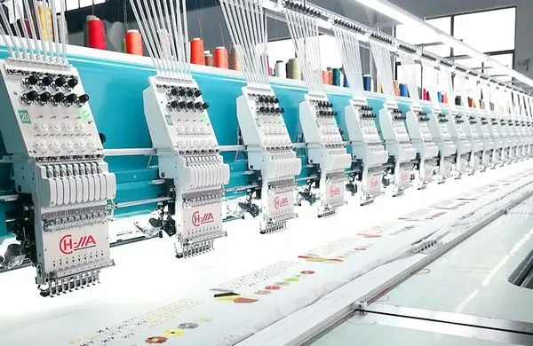 Embroidery Section at Loovtekstiil OÜ